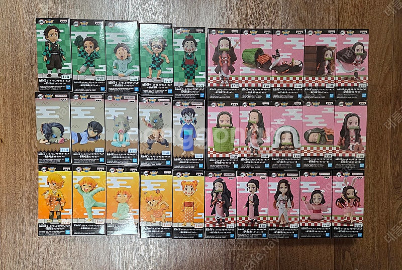 귀멸의칼날 월드콜렉터블 풀세트 판매--3