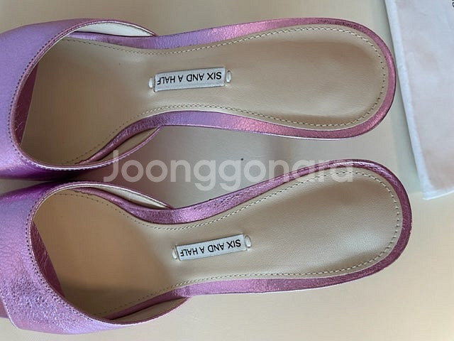 식스앤어하프 Lisa-metallic Pink (230...--3