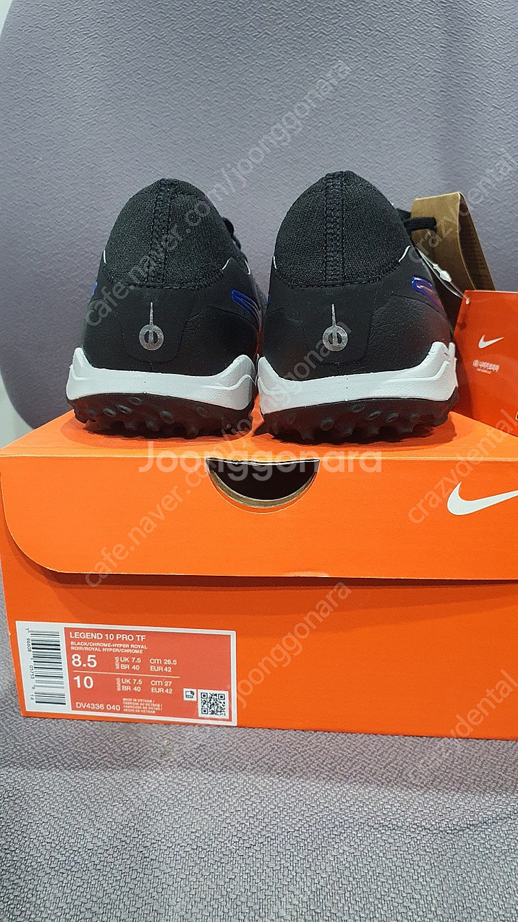 나이키 티엠포 레전드 10 프로 TF 판매합니다.--2