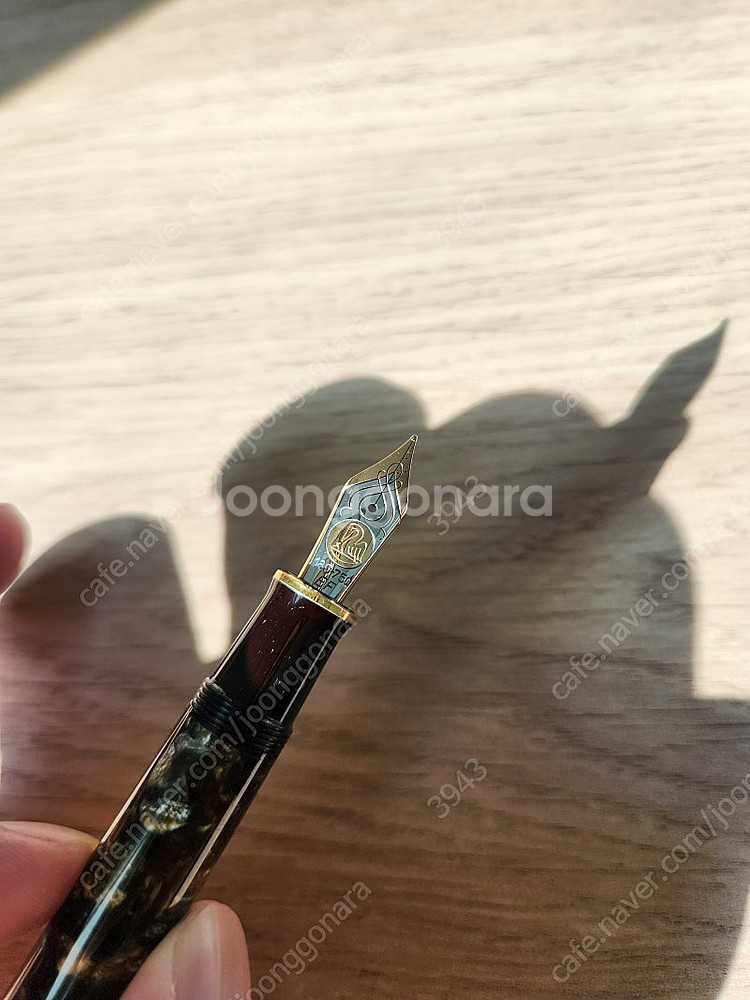 만년필 펠리칸 M800 르네상스 브라운 [EF]--2