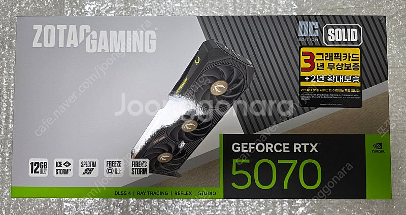 조텍 ZOTAC GAMING 지포스 RTX 5070 S...--0