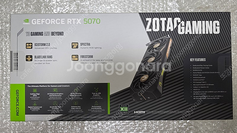 조텍 ZOTAC GAMING 지포스 RTX 5070 S...--1