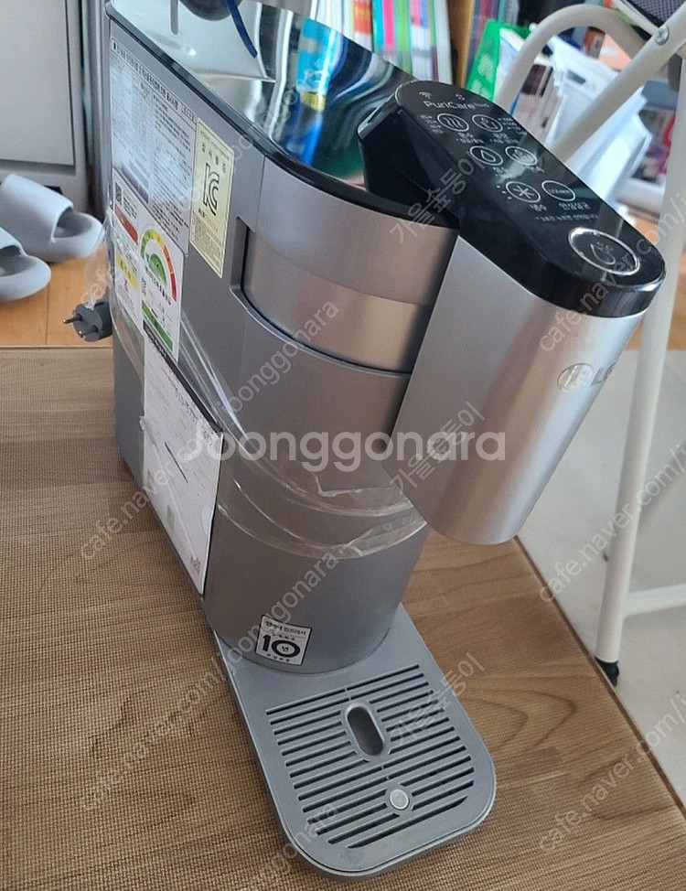 엘지 퓨리케어 냉온수 정수기 wd503as 상하좌우--0