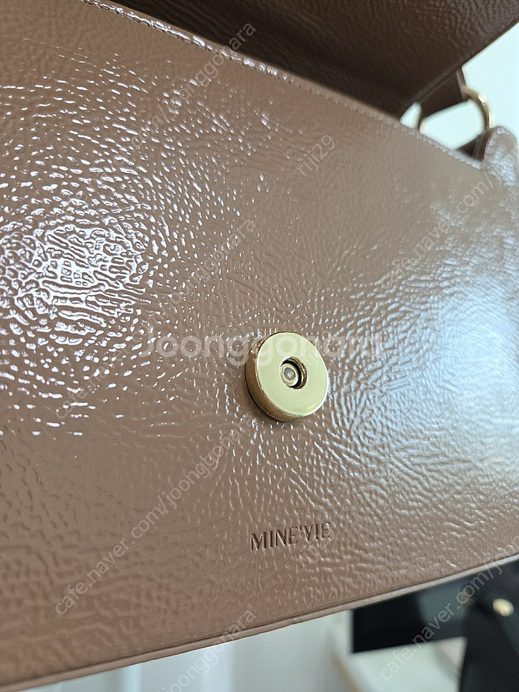 마인비 제니백 베이지 디자이너가방 토트백 크로스백 숄더...--5
