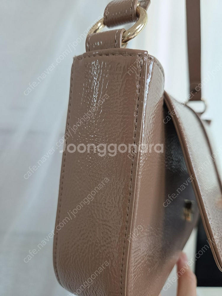 마인비 제니백 베이지 디자이너가방 토트백 크로스백 숄더...--9