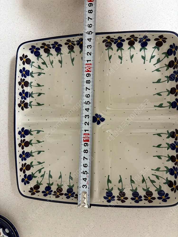 아티스티나 폴란드그릇 나눔접시 4칸 이미지
