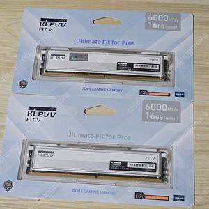 에센코어 클레브 ddr5 6000 cl32 fit V 화이트 16gb x2 램