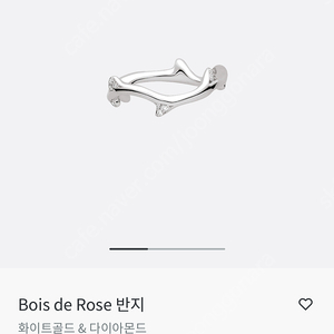 디올 브아드로즈 반지