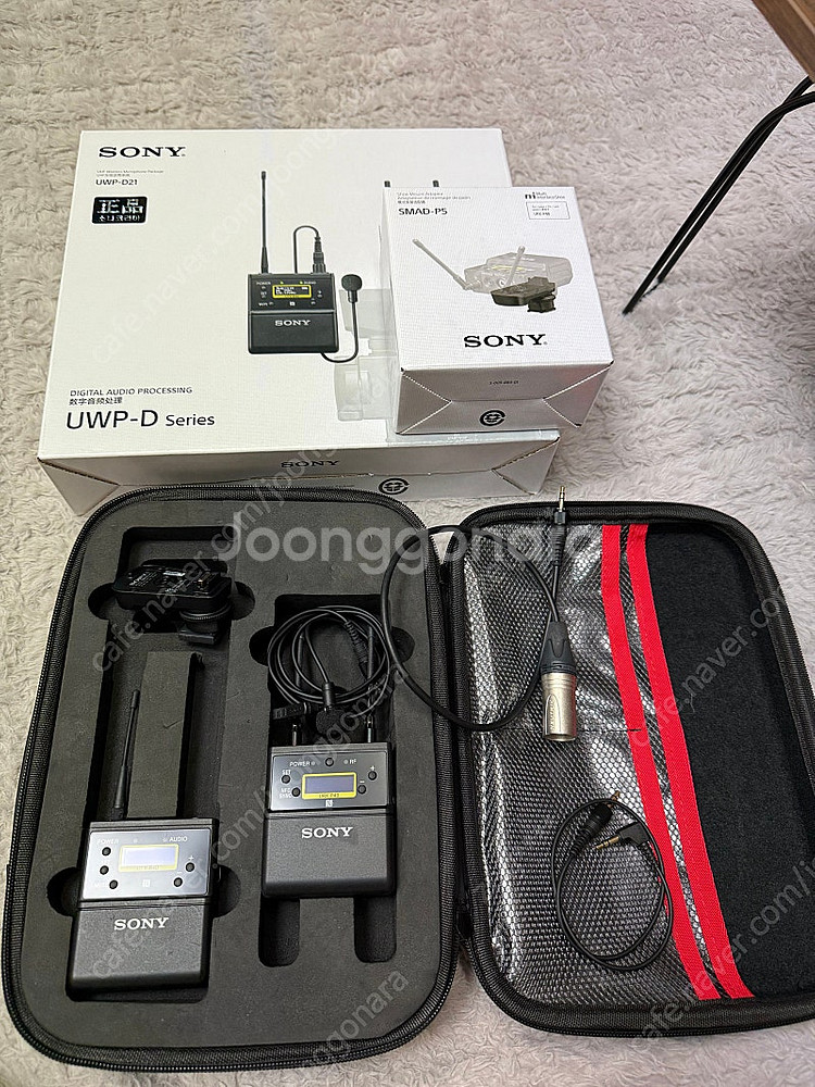 소니 와이어리스 마이크 세트 판매합니다 uwp-d21,...--0