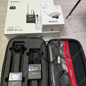 소니 와이어리스 마이크 세트 판매합니다 uwp-d21, smad-p5