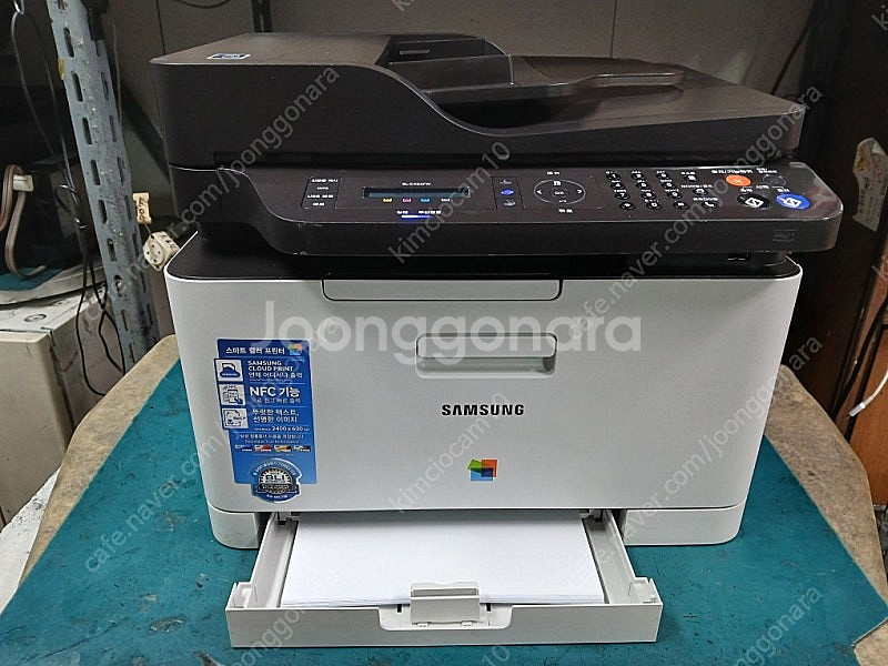 삼성SL-C483FW칼라레이져복합기(무선출력)상태양호--1