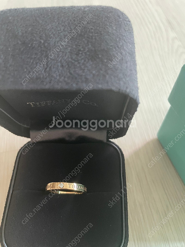 티파니앤코 다이아몬드3p 밴드링--3