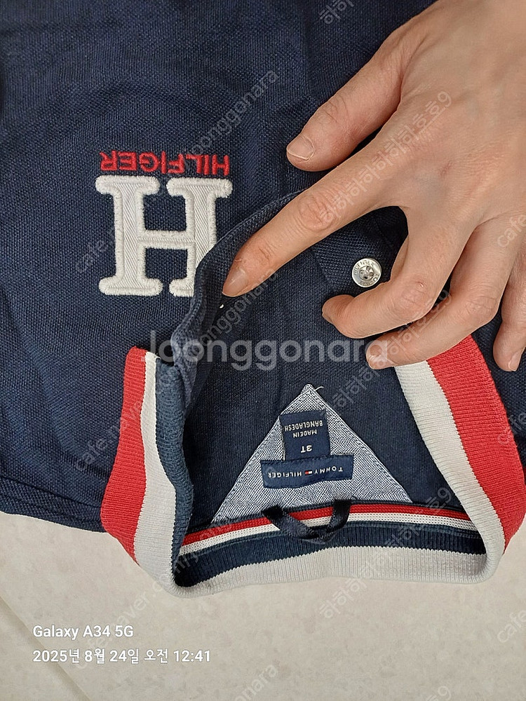 폴로.타미힐피겨~36M 카라티4벌일괄--6