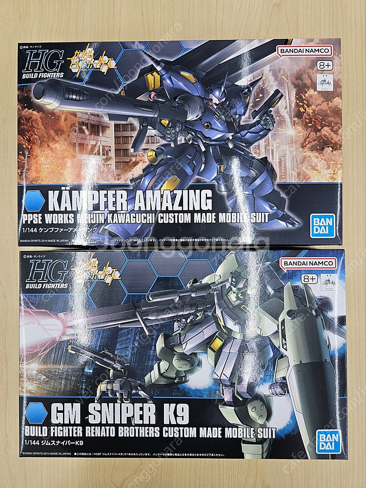 HG 건담 빌드파이터 짐스나이퍼K9+캠퍼 어메이징--0