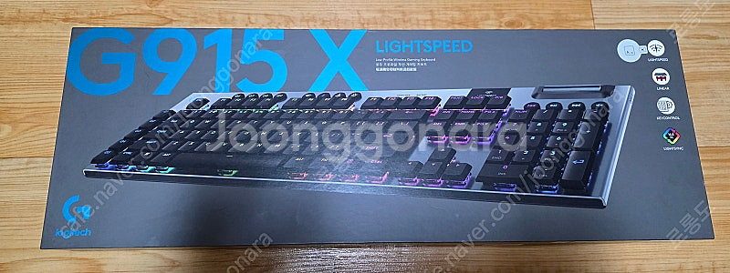 로지텍 G915X 풀 배열 (적축) 팝니다.--0