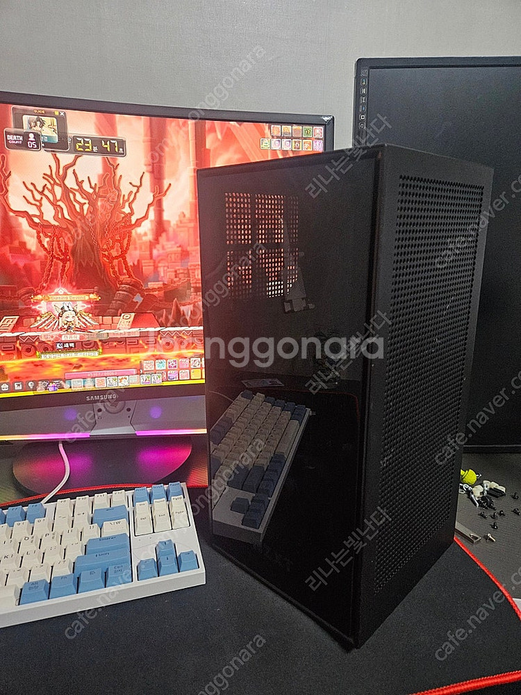 NZXT H1 케이스 팝니다 하자있어서 저렴히팔아요--8