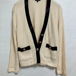 마시모두띠 콘트라스트 니트 가디건