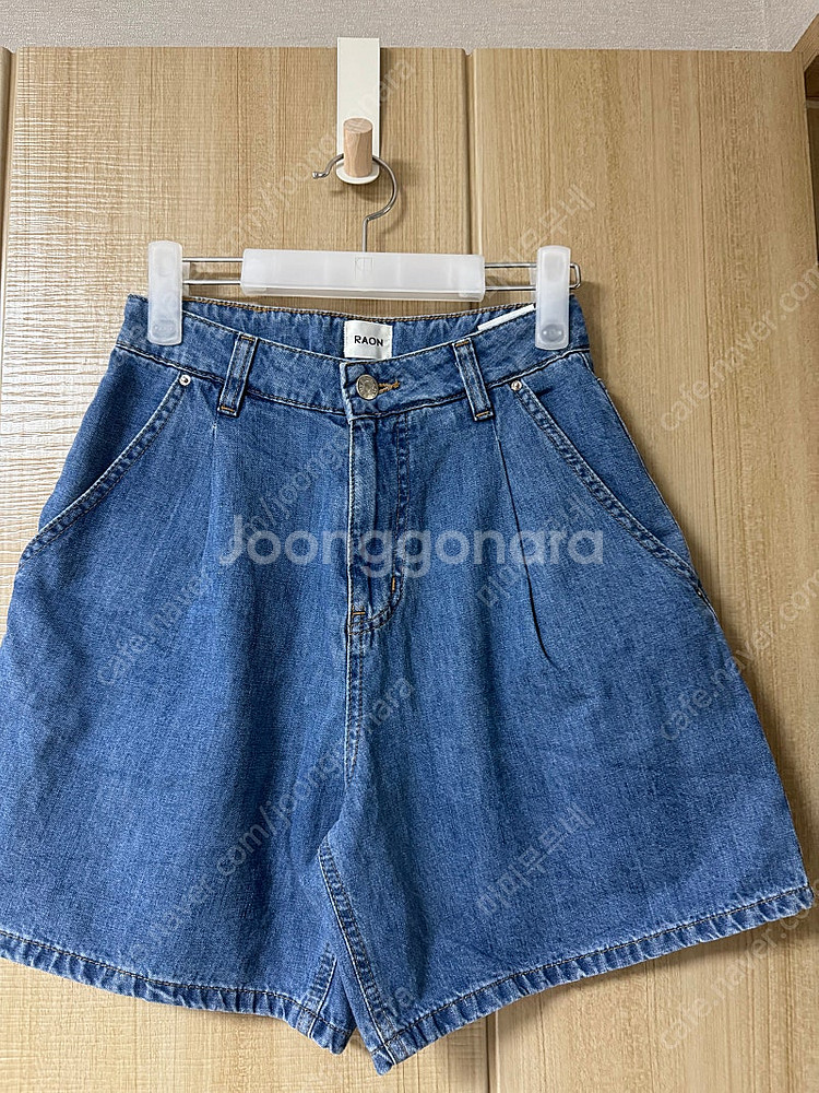 RAON 라온 뮤제라 데님 반바지 XS--0