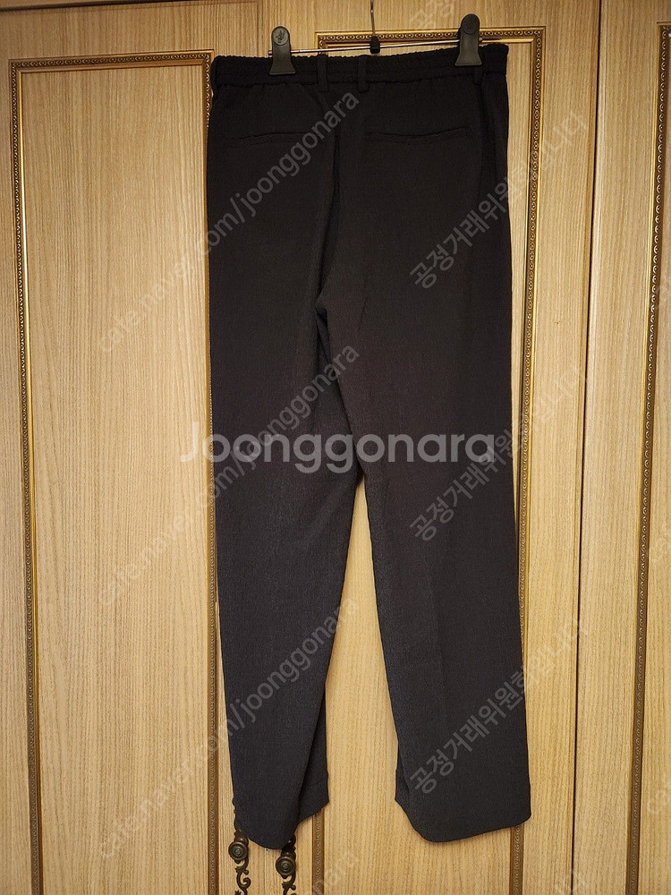무신사스탠다드 세미와이드 밴딩 슬랙스 블랙, 챠콜, 크...--2