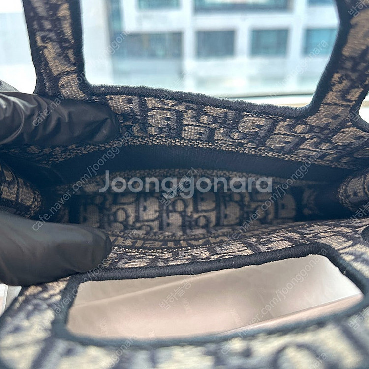 [S급] 디올 오블리크 북토트백 미니 21년식--6