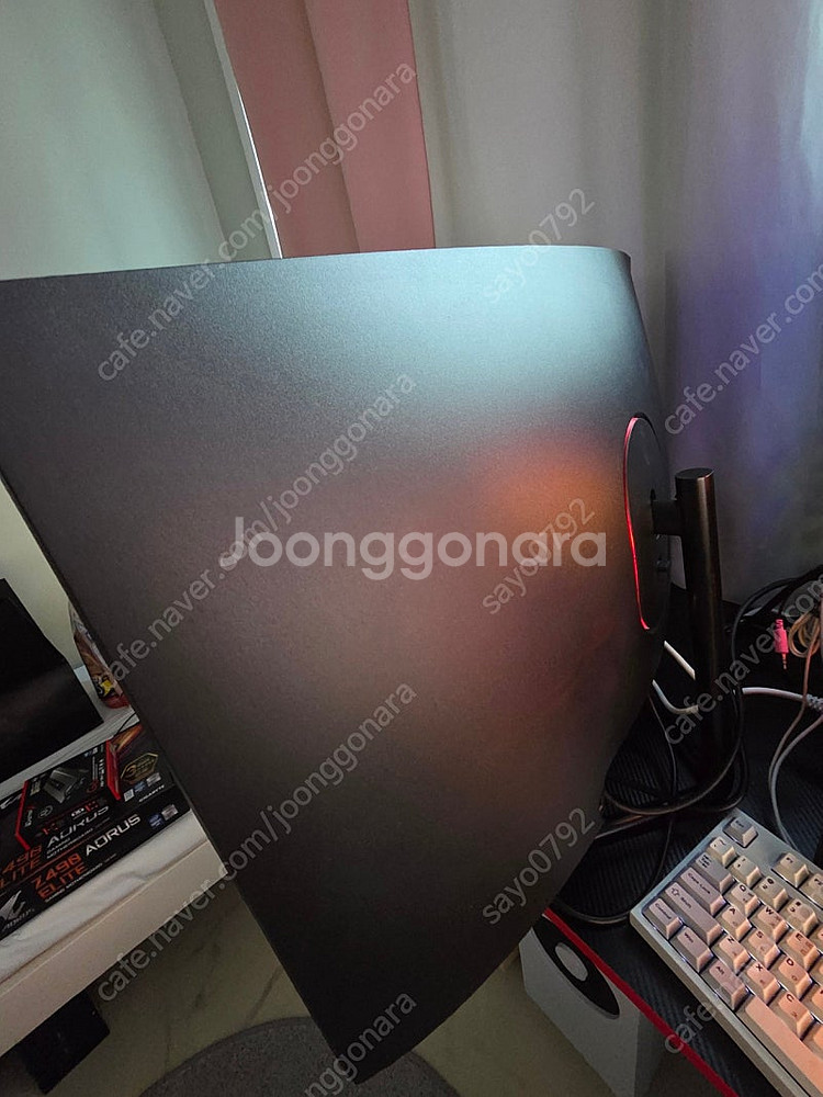 한성 커브드 모니터 TFG32F16V--1