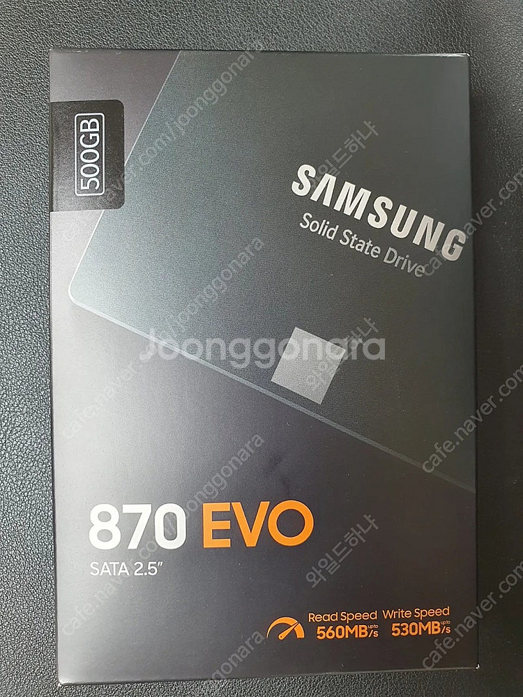 삼성 870 EVO 500GB SSD 국내유통 미개봉 ...--0