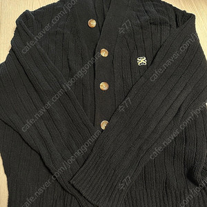 Satur 세터 새터 파로 가디건 블랙