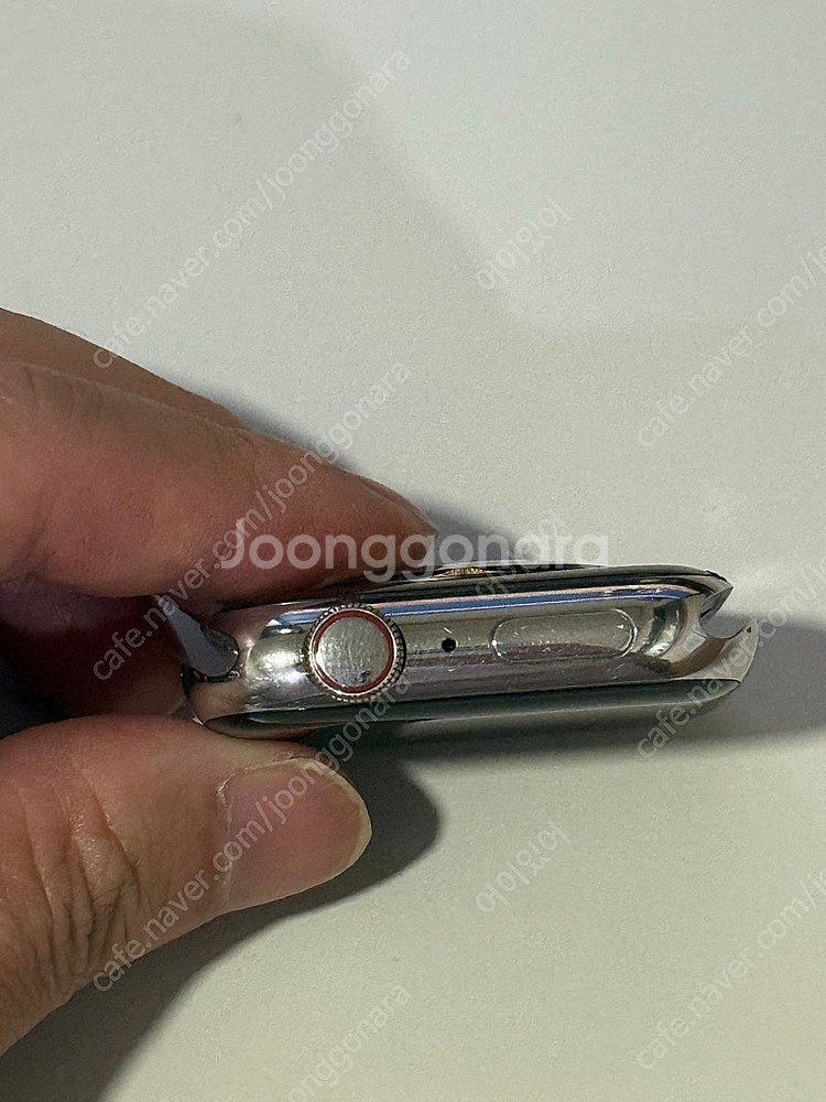 애플워치 에르메스 8 실버 45mm 풀박스--5
