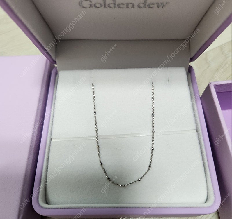 골든듀 리큐브 체인 w 16 판매해요--0