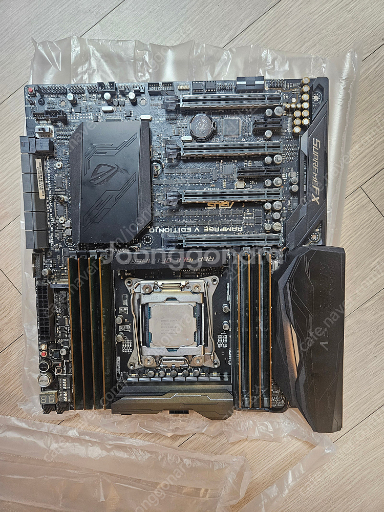 I7 6950x ,x99 아수스 asus rampage v edition 10 (박스유)--4