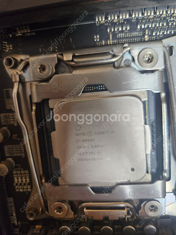 I7 6950x ,x99 아수스 asus rampage v edition 10 (박스유)--7