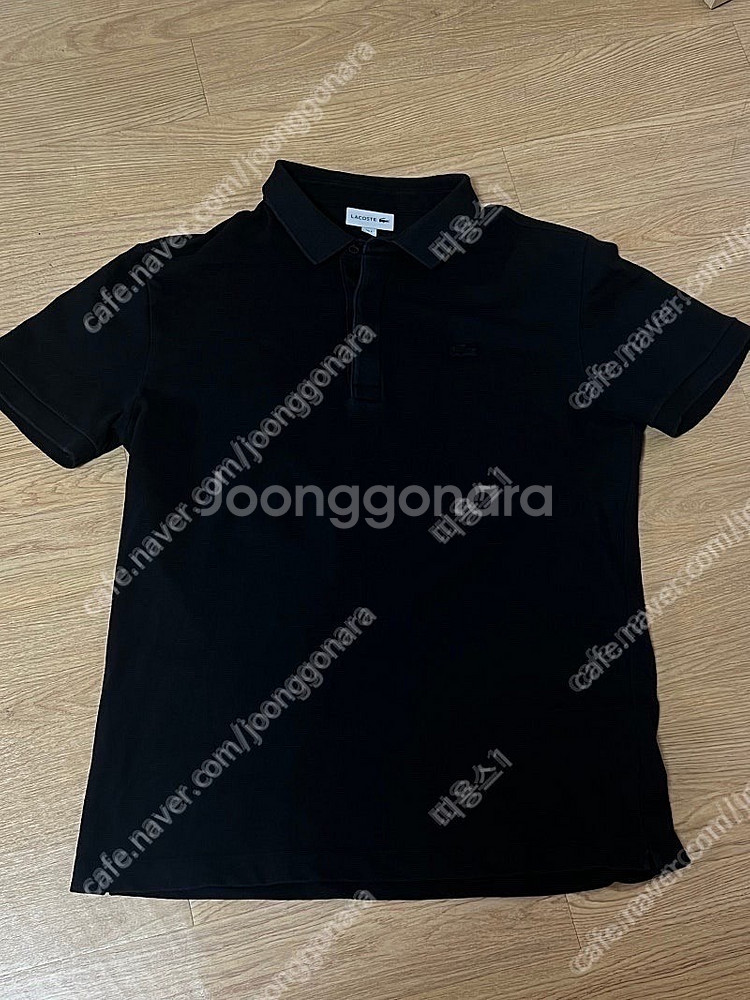 라코스테 파리폴로 블랙 5사이즈--0