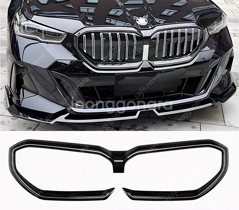 BMW G60 5시리즈 블랙그릴 접착형--1