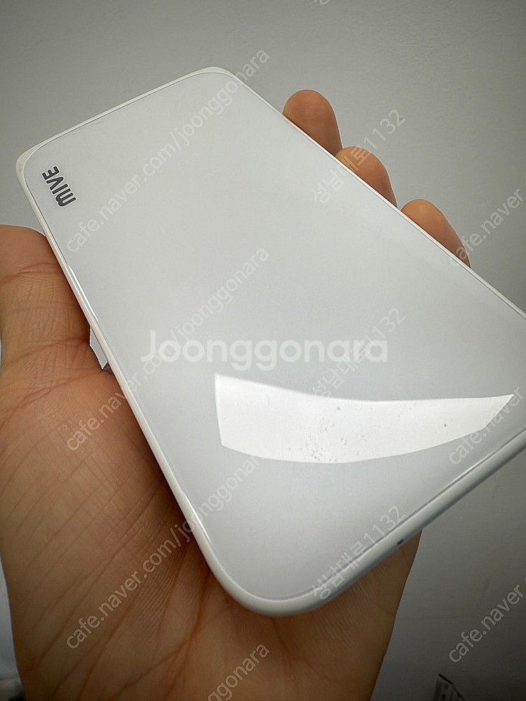 M120 (MIVE)마이브 스타일폴더폰 화이트 32기가...--1