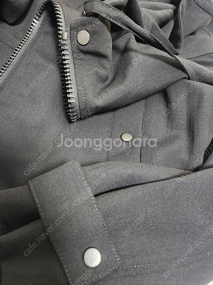 솔리드옴므 롱 후드 사파리.코트.자켓.로브--2