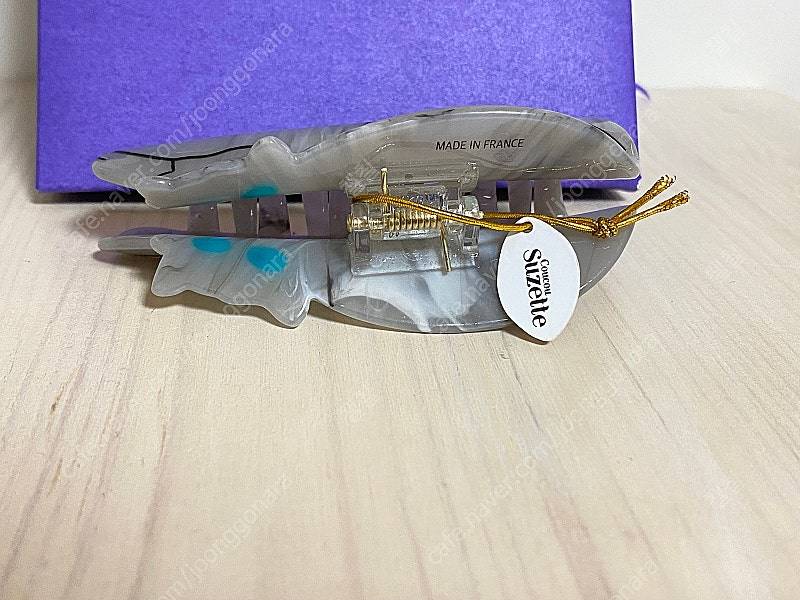 쿠쿠수제트 집게핀 회색고양이 새상품 이미지