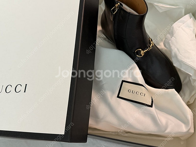 Gucci 구찌 홀스빗 앵클 부츠 정품 새상품--1