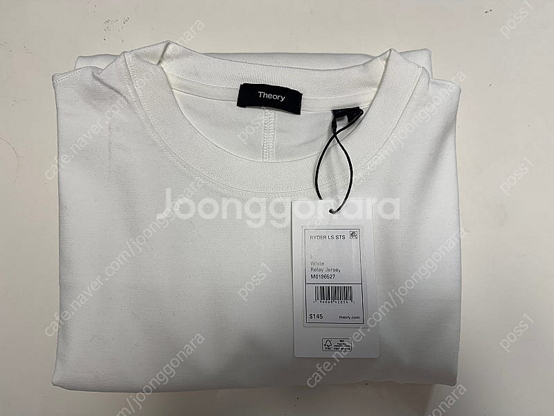 띠어리 릴레이 저지 롱슬리브 긴팔 티셔츠 M L 2종류...--4