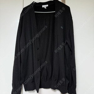 라코스테 베이직 V넥 가디건 XL