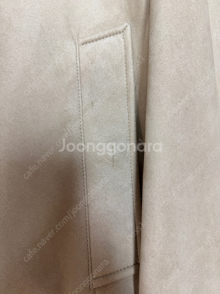 알레그리 스웨이드 헤링턴 블루종 점퍼 50 100-10...--4