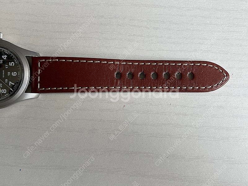 해밀턴 카키필드 쿼츠 38mm 구형(h682010)--7