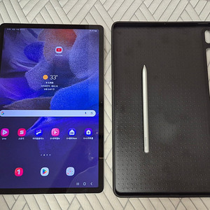 갤럭시탭 S7 FE(sm-t733) 64gb 펜, 케이스포함 인천직거래, 택배가능 테블릿 태블릿