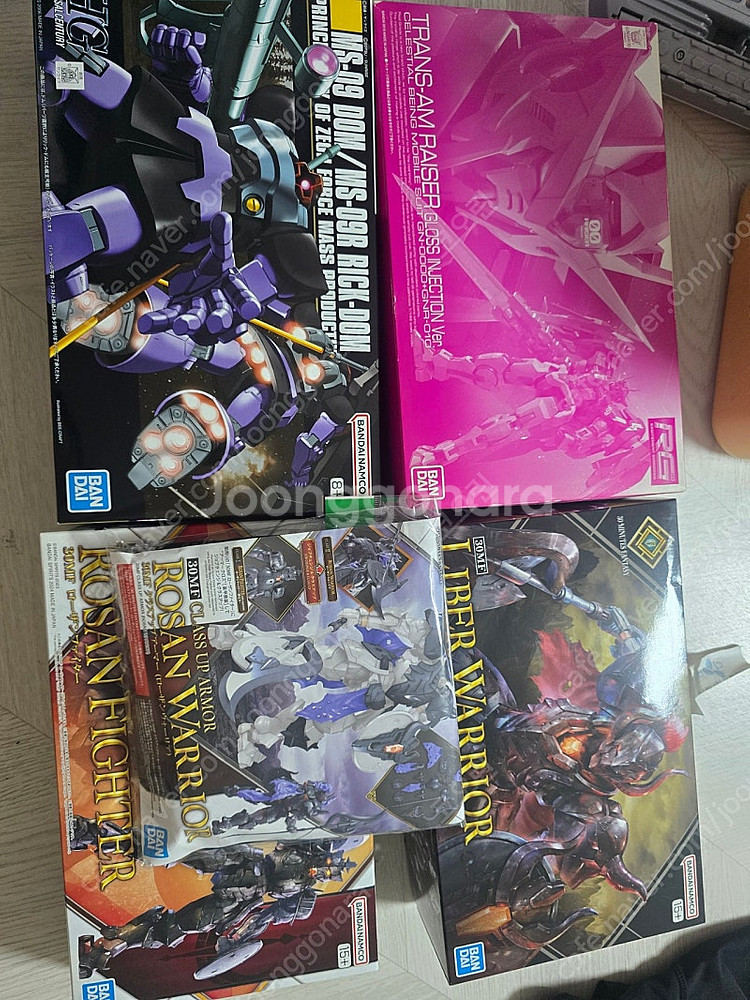 rg,hg 건담 및 30mf 프라모델 일괄 정리합니다.--0