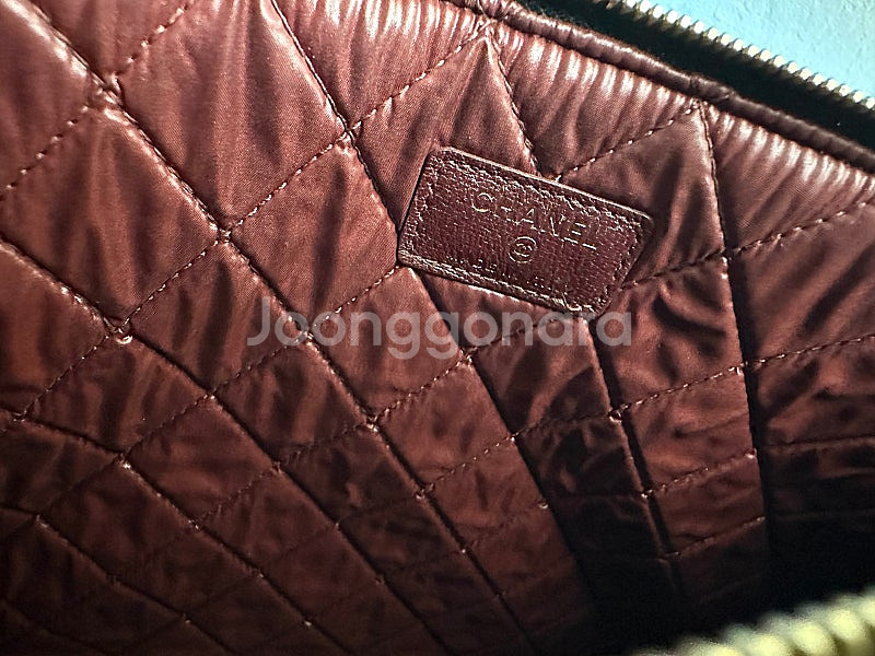 (정품)샤넬 가방 클러치 마드모아젤 금장 택포--7