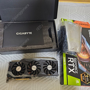 기가바이트 3080ti 게이밍oc 팝니다.(as 26년 2월까지)