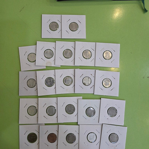 [분양 /주화] 주화 줄세우기,1원.5원.10원.50원.100원.500원.환주화 개별 분양합니다..특년도.준특년도.희귀동전.옛날돈
