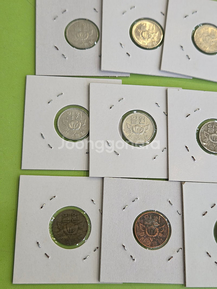 [분양 /주화] 주화 줄세우기,1원.5원.10원.50원...--6