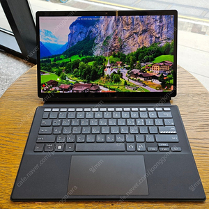 ASUS SLATE13 T3300KA 13.3인치 OLED 윈도우 테블릿 4GB, NVME교체 128GB BC711 키보드 펜 파우치등 풀옵션