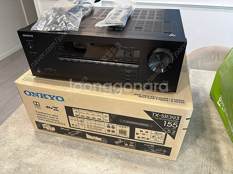 온쿄 AV 리시버 TX-SR393--1