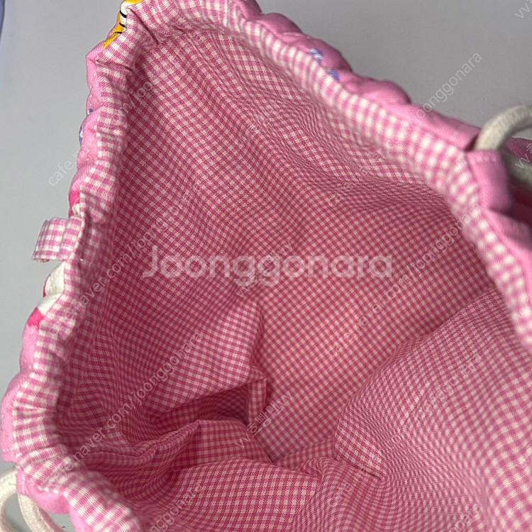 산리오 헬로키티 고전 카오하나 스트링백 백팩 가방--4